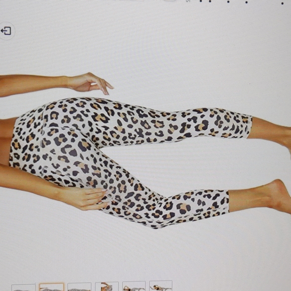 Custer's Night Capri Workout Legging - Picture 2 of 5